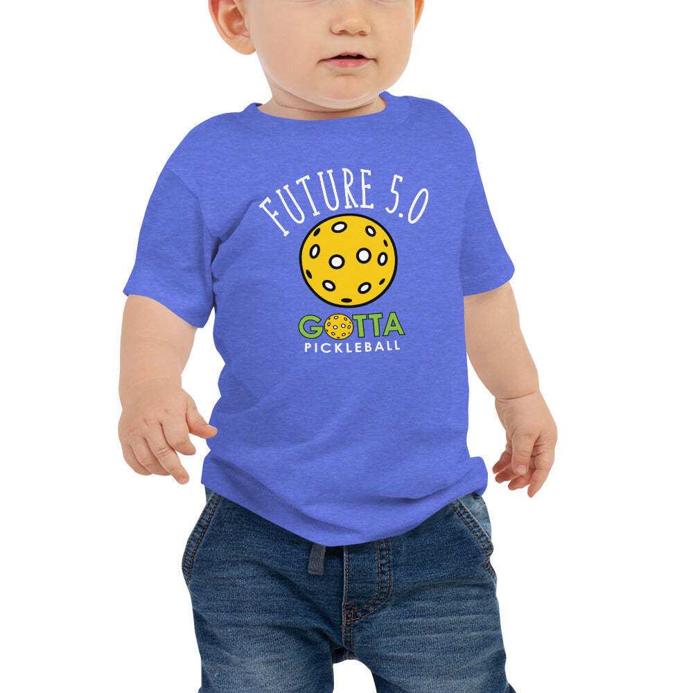 Baby T-Shirt Cotton: Pickleball Future 5.0 (more colors)