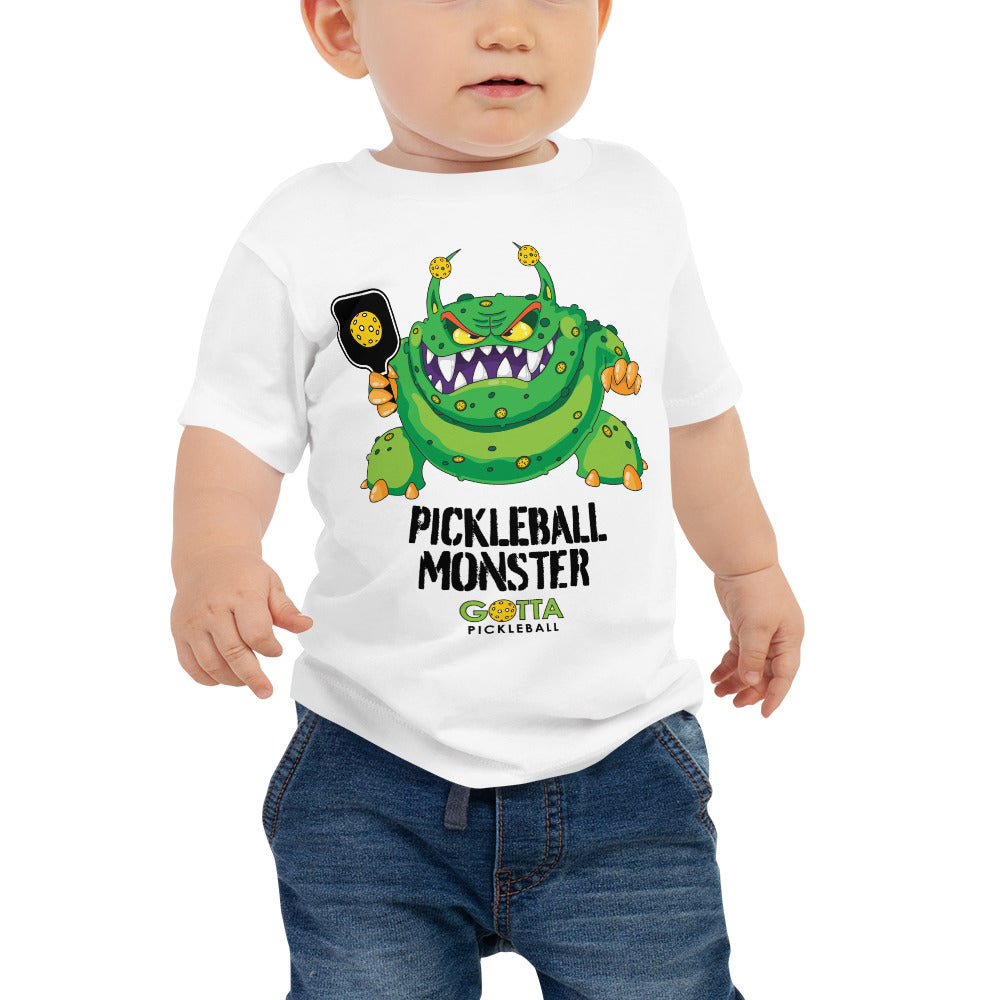 Baby T-Shirt: Pickleball Green Monster (more colors)