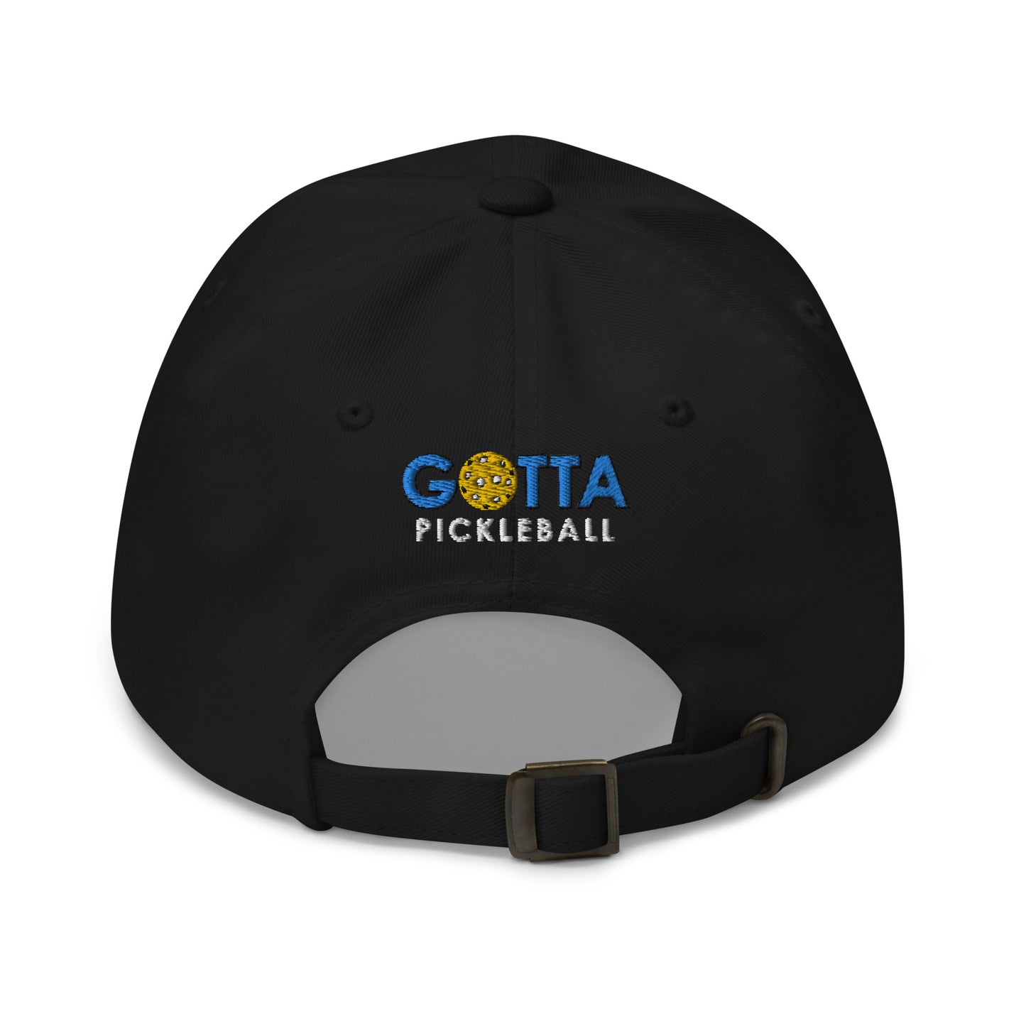 Cotton Twill Classic Cap: Embroidered Hat Merry Pickleball (more colors)