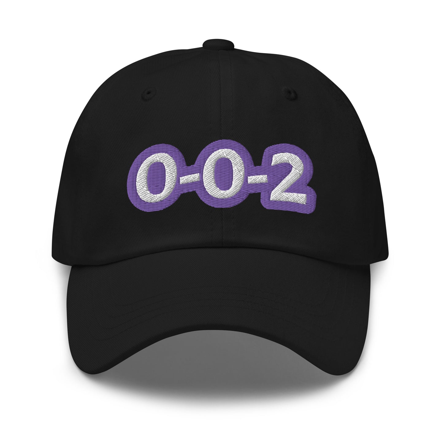 Cotton Twill Classic Cap: Embroidered Hat 0-0-2 (more colors)