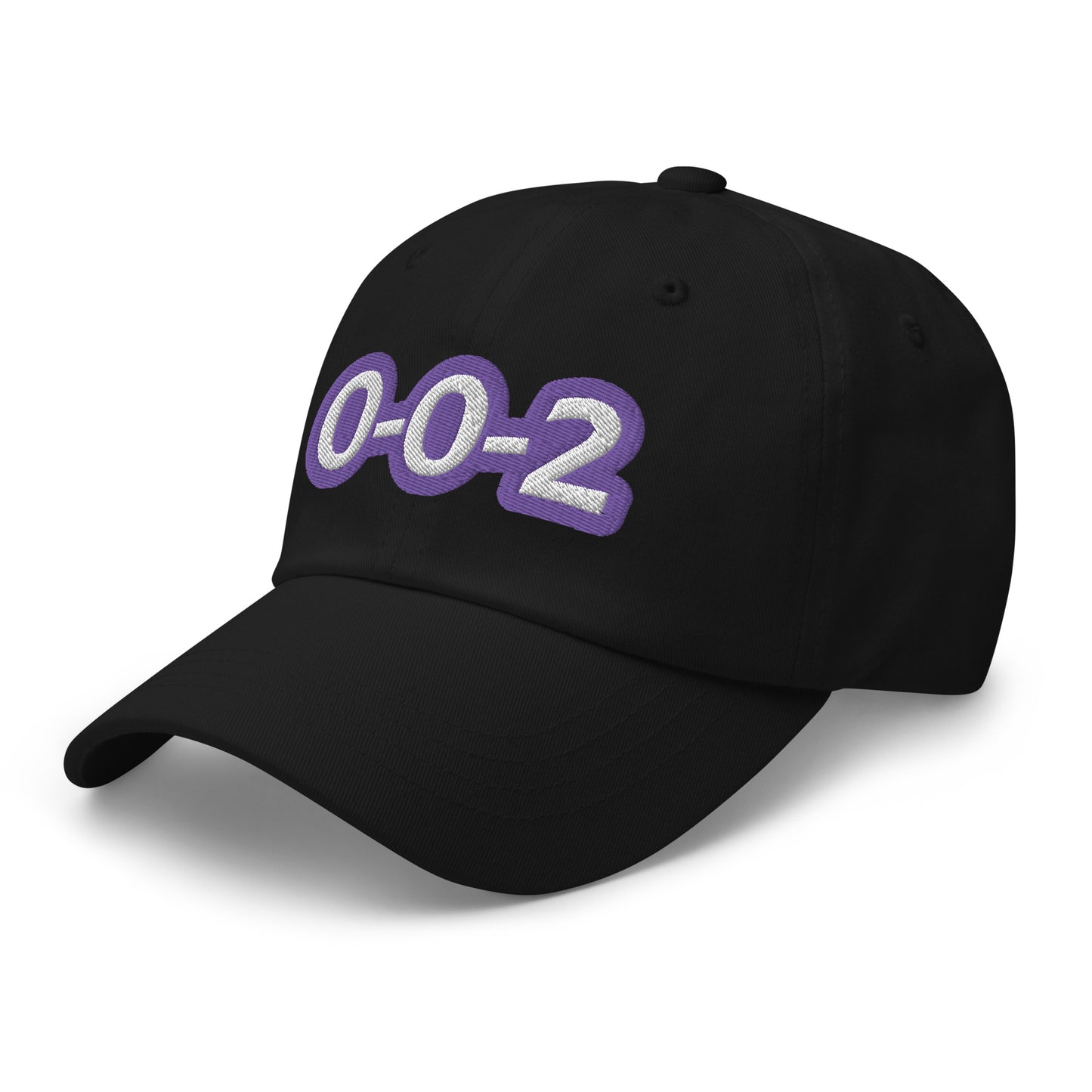 Cotton Twill Classic Cap: Embroidered Hat 0-0-2 (more colors)