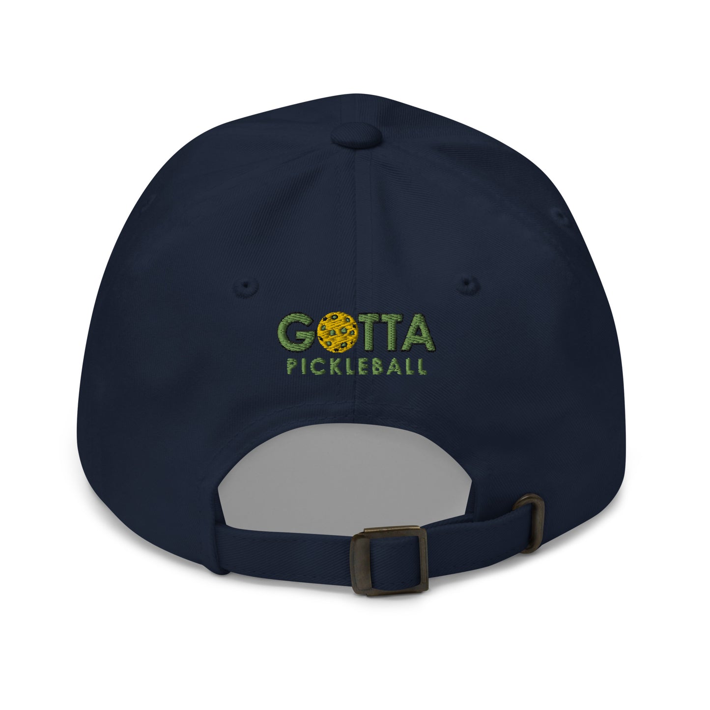 Cotton Twill Classic Cap: Embroidered Hat Green Pickleball (more colors)