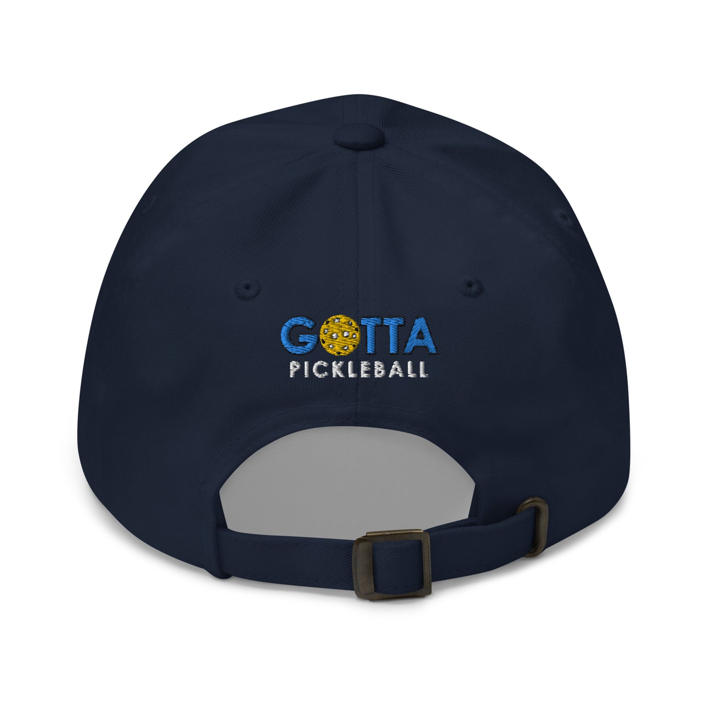 Cotton Twill Classic Cap: Embroidered Hat Merry Pickleball (more colors)