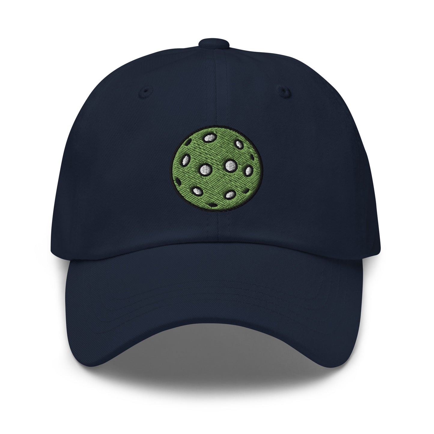 Cotton Twill Classic Cap: Embroidered Hat Green Pickleball (more colors)