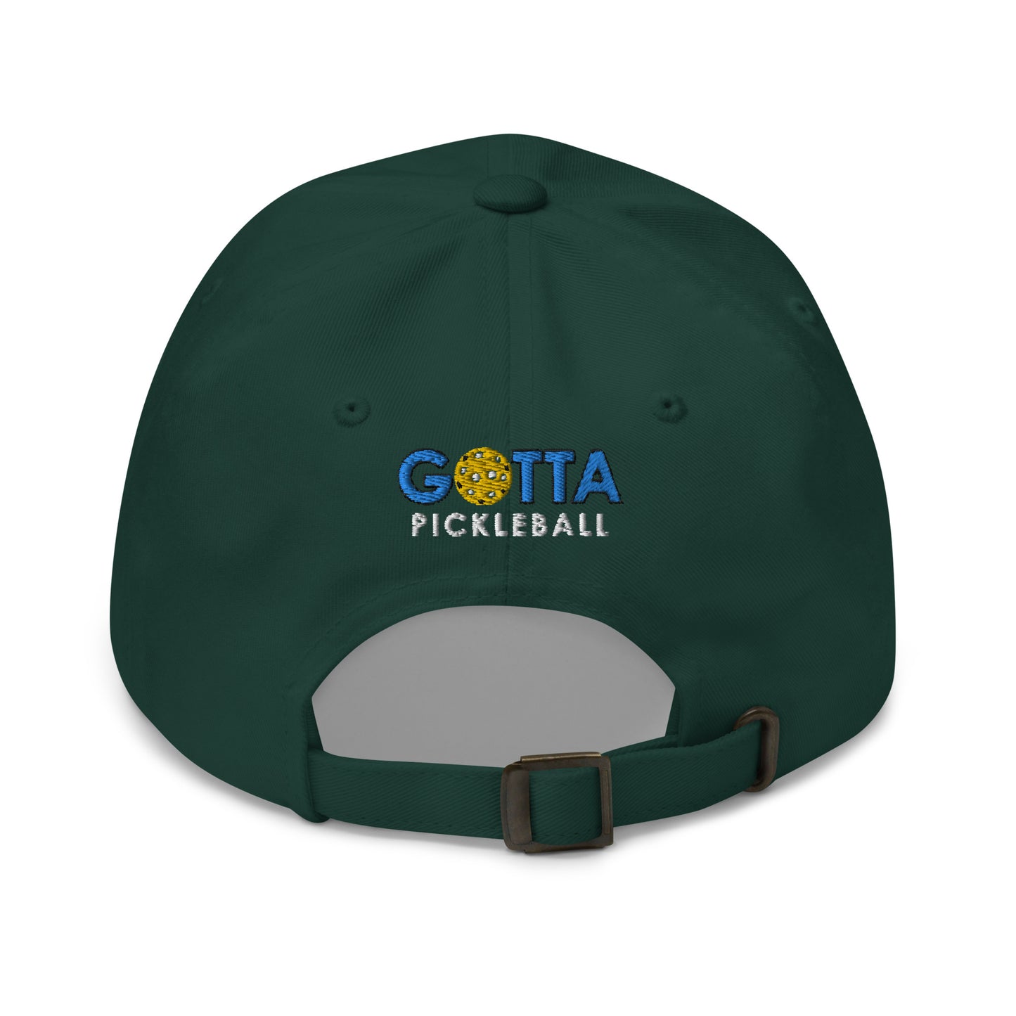Cotton Twill Classic Cap: Embroidered Hat Merry Pickleball (more colors)