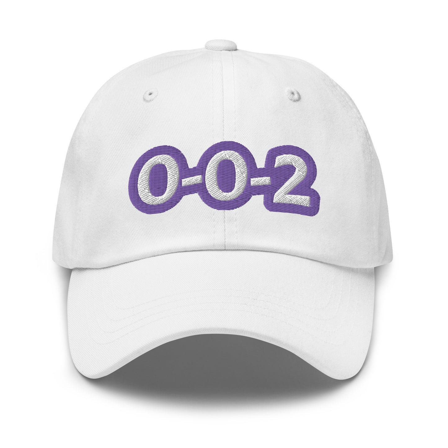 Cotton Twill Classic Cap: Embroidered Hat 0-0-2 (more colors)