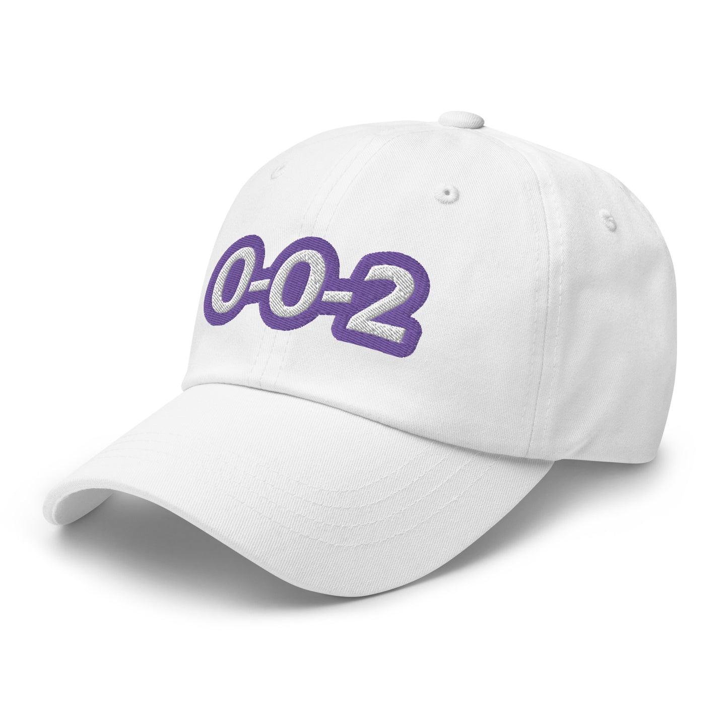 Cotton Twill Classic Cap: Embroidered Hat 0-0-2 (more colors)