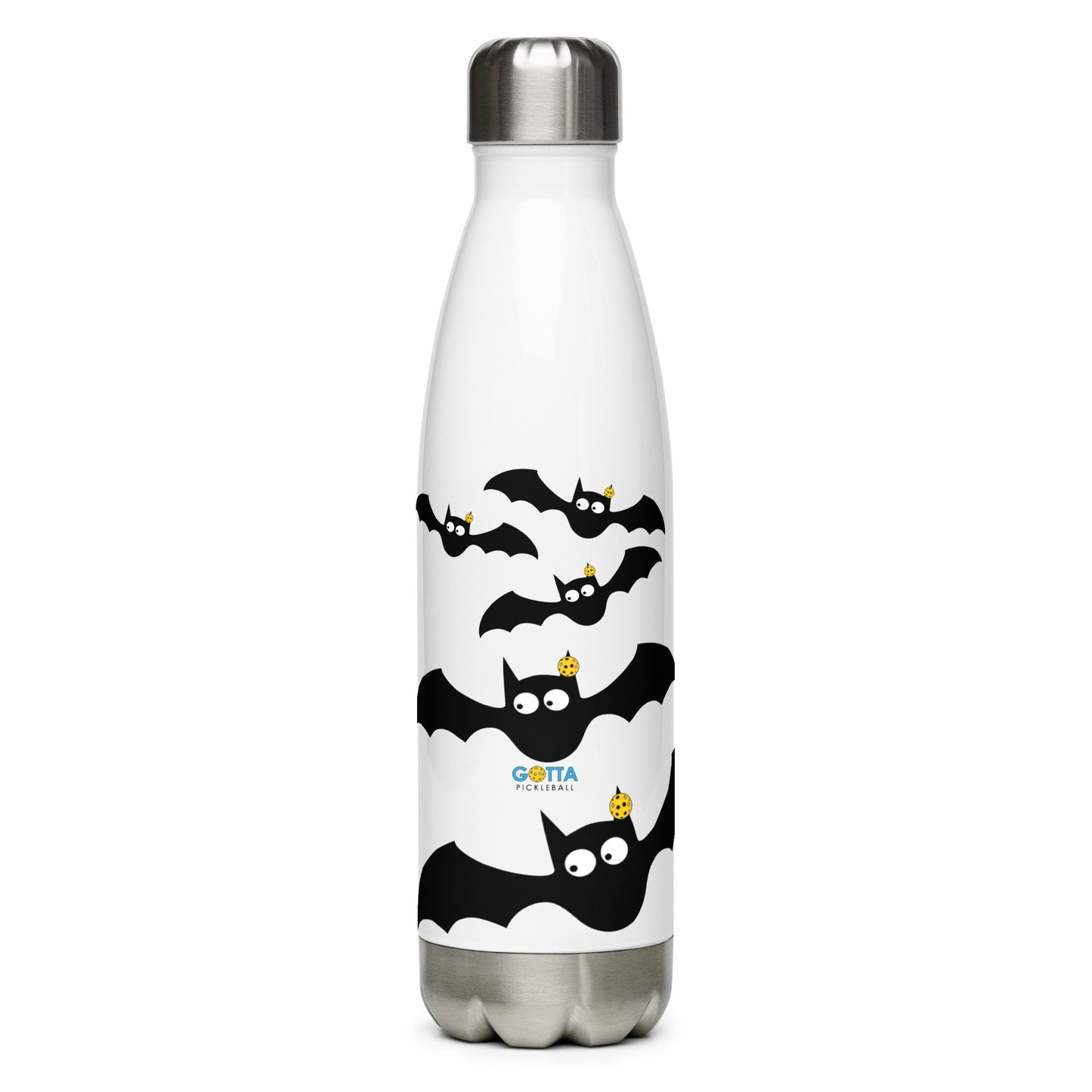 Stainless Steel Water Bottle: Pickleball Bats