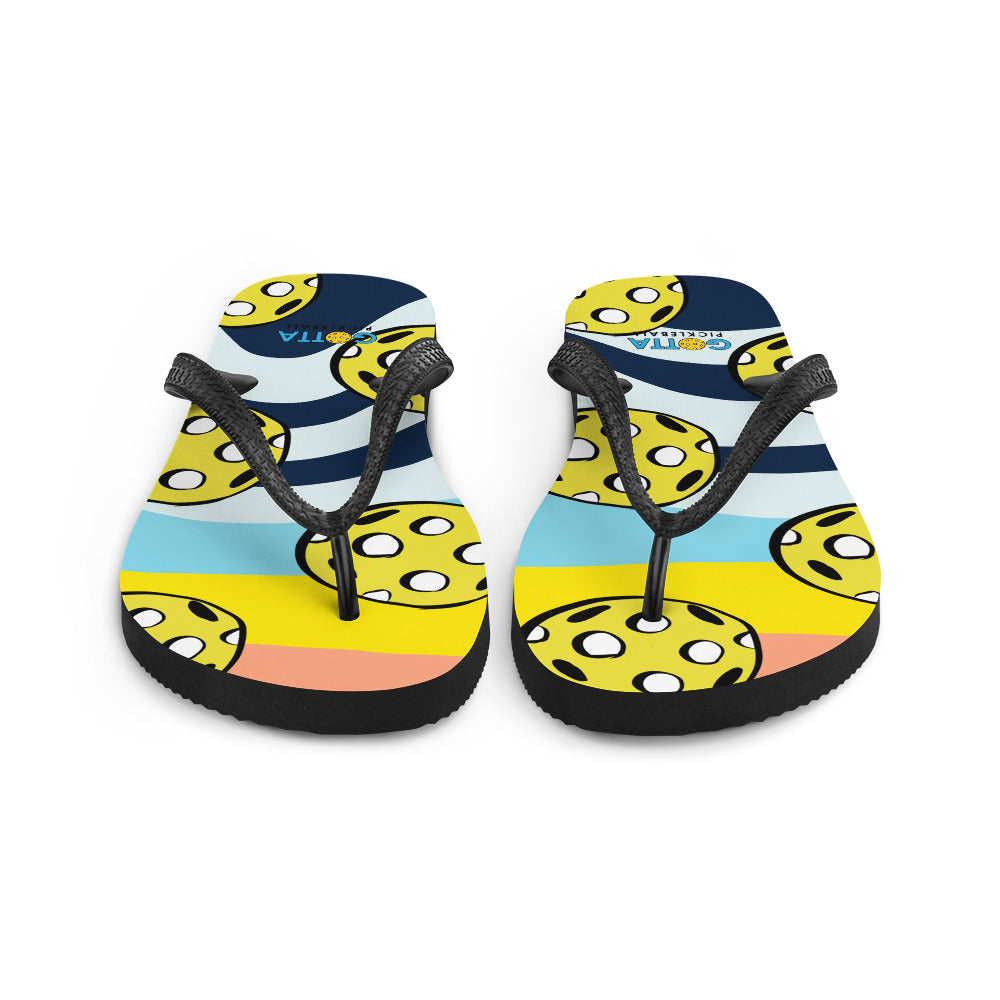 Flip-Flops: Cross Court Pickleball Cool