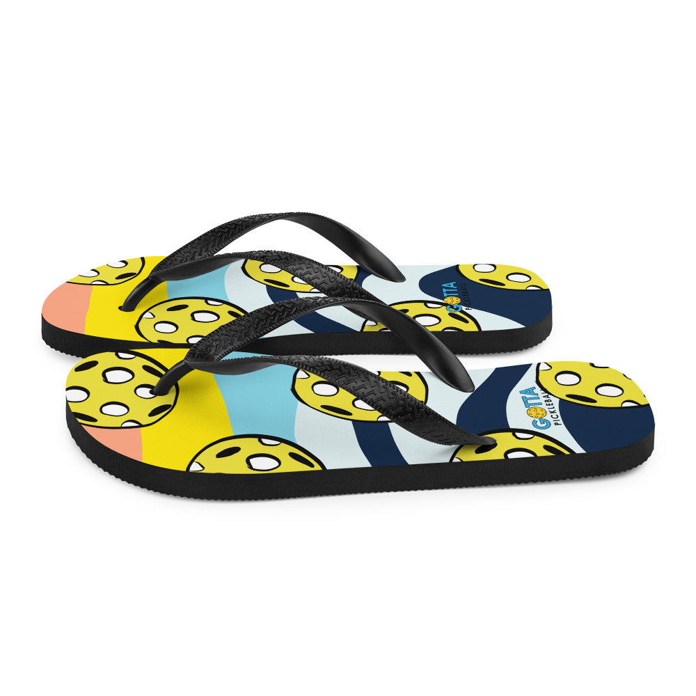 Flip-Flops: Cross Court Pickleball Cool