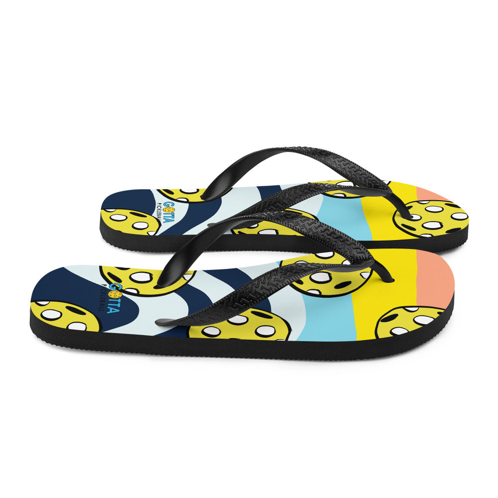 Flip-Flops: Cross Court Pickleball Cool