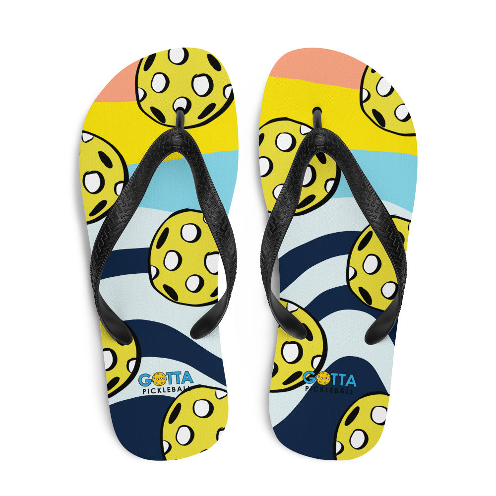 Flip-Flops: Cross Court Pickleball Cool