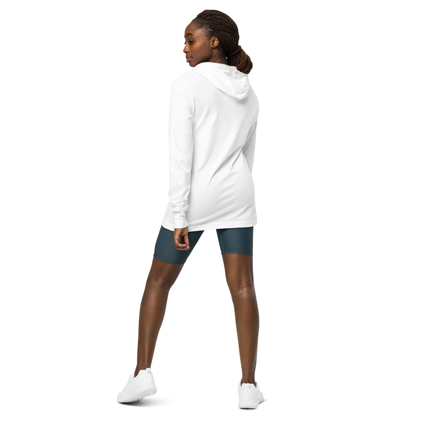 Unisex Hooded Long Sleeve Tee: PICKLEBALL EAT DINK BE MERRY (more colors)