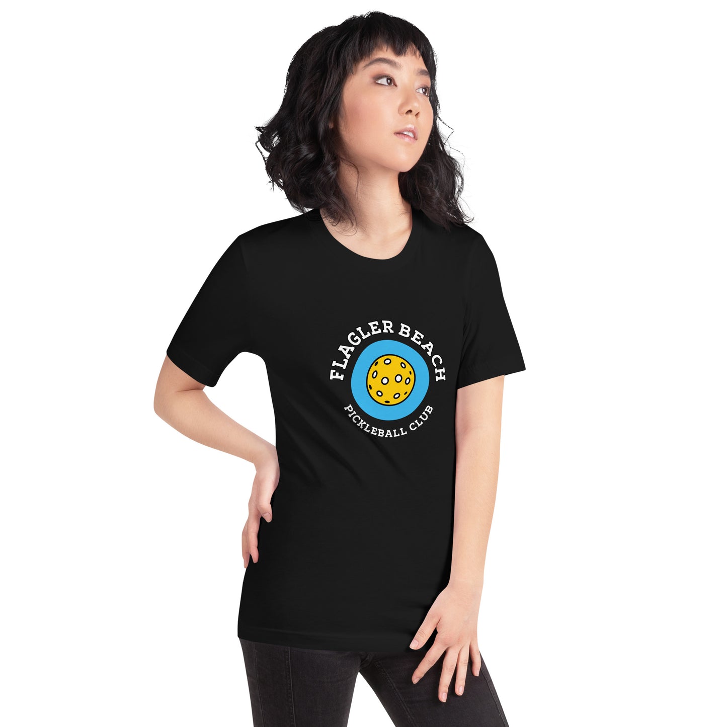 CLASSIC T-shirt : FLAGLER BEACH PICKLEBALL CLUB (more colors)