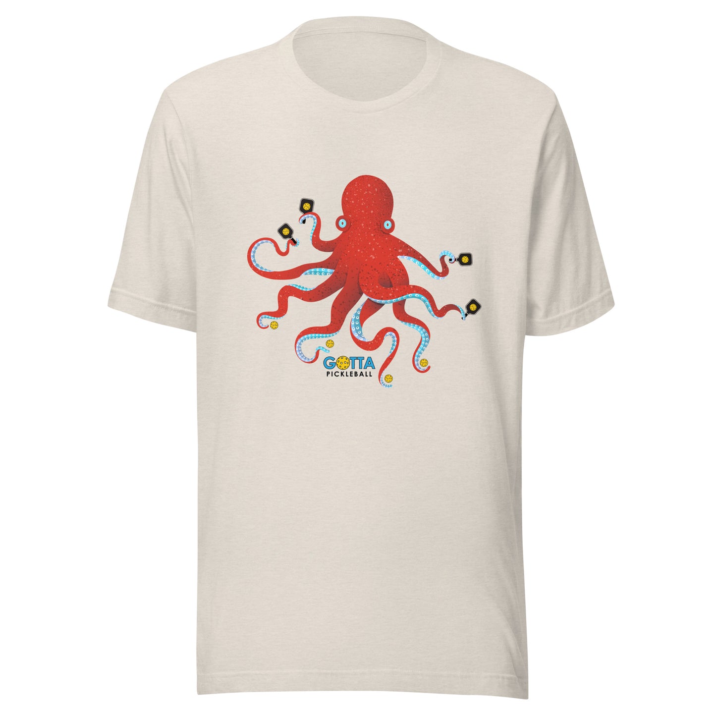 Classic T-Shirt: OCTOPUS PICKLEBALL PADDLES (more colors)