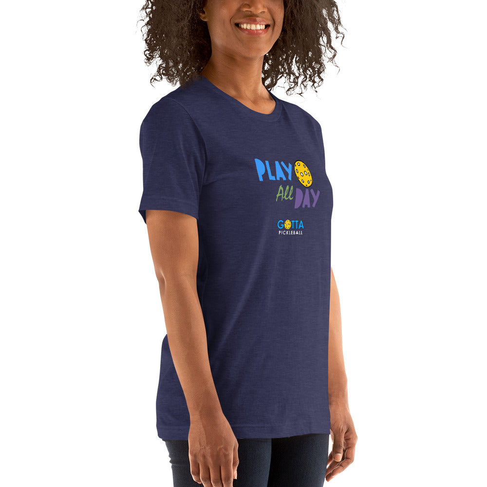 T-Shirt Cotton/Poly: Play All Day (more colors)