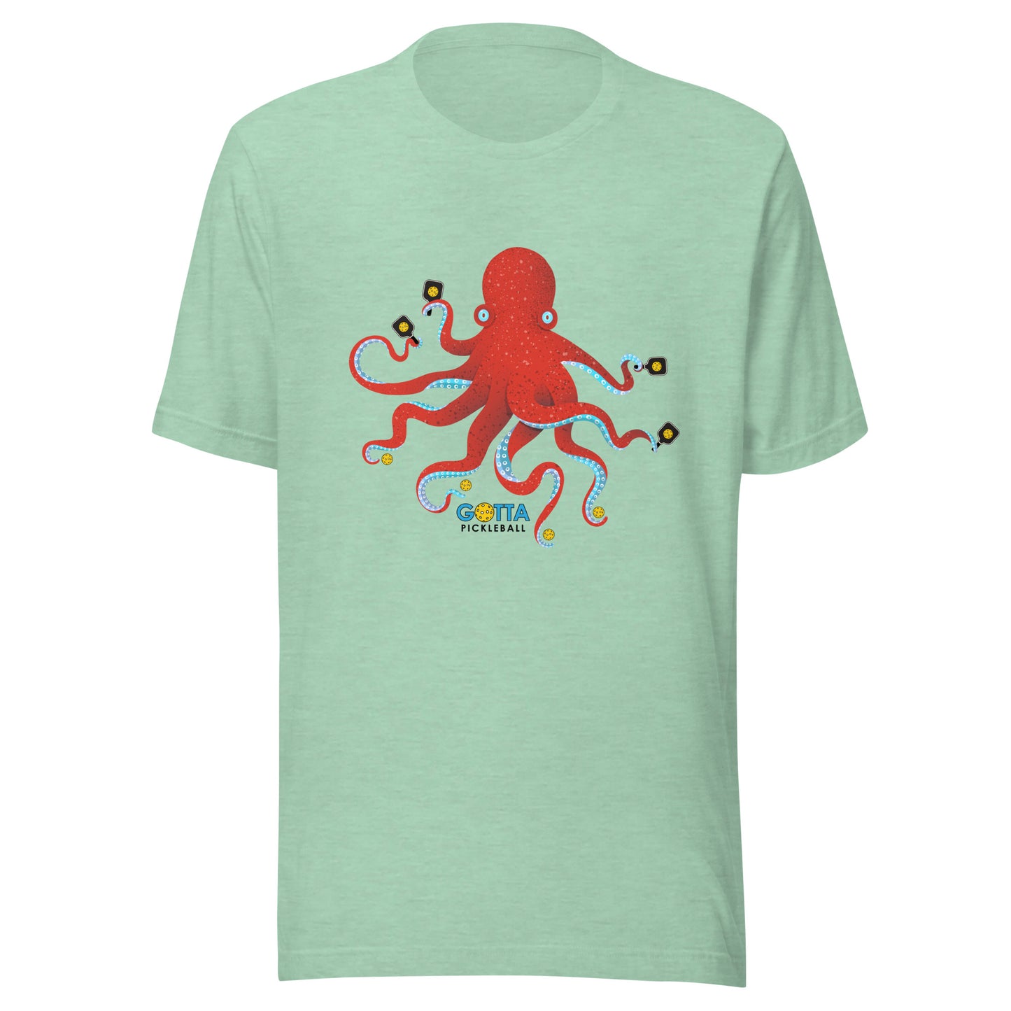 Classic T-Shirt: OCTOPUS PICKLEBALL PADDLES (more colors)