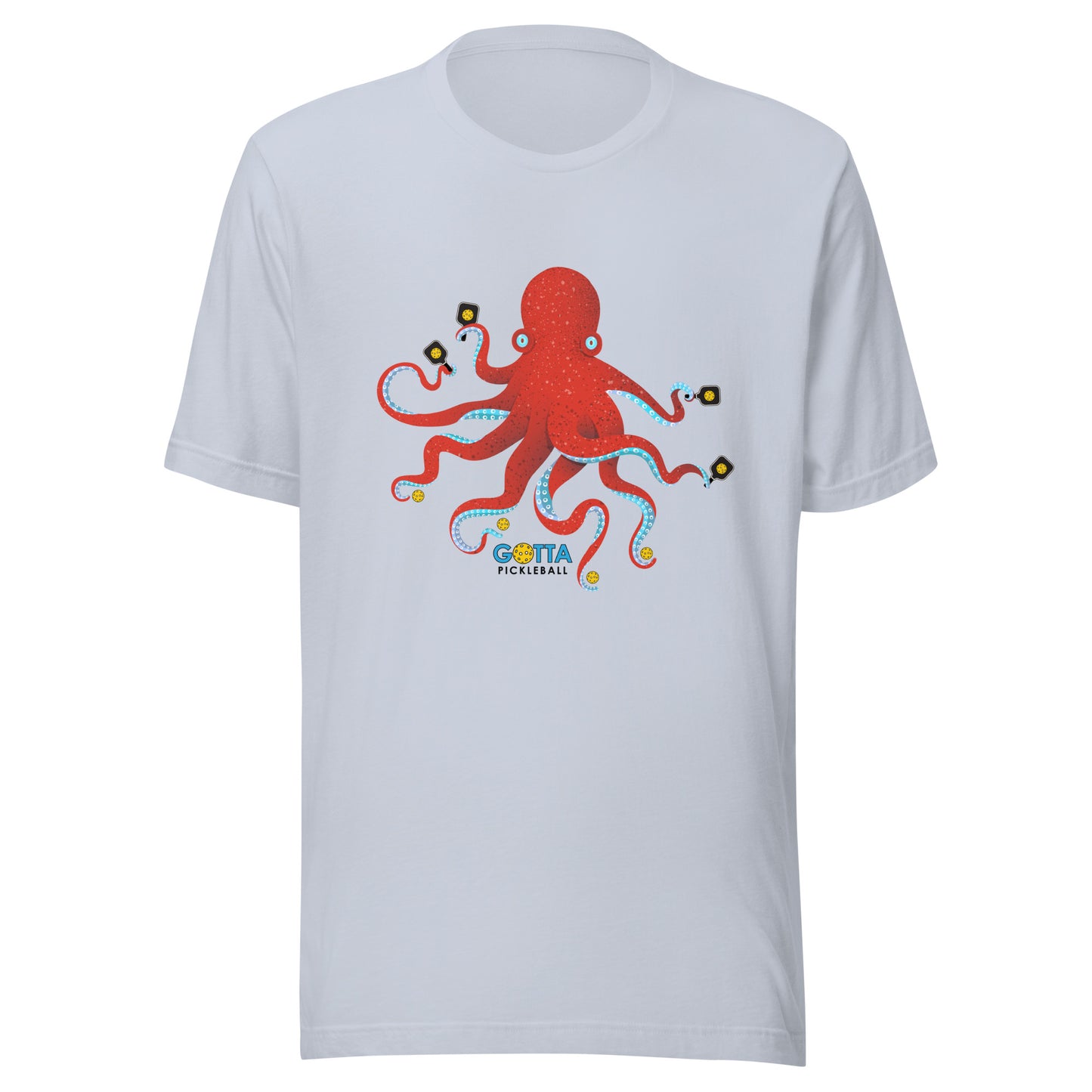 Classic T-Shirt: OCTOPUS PICKLEBALL PADDLES (more colors)