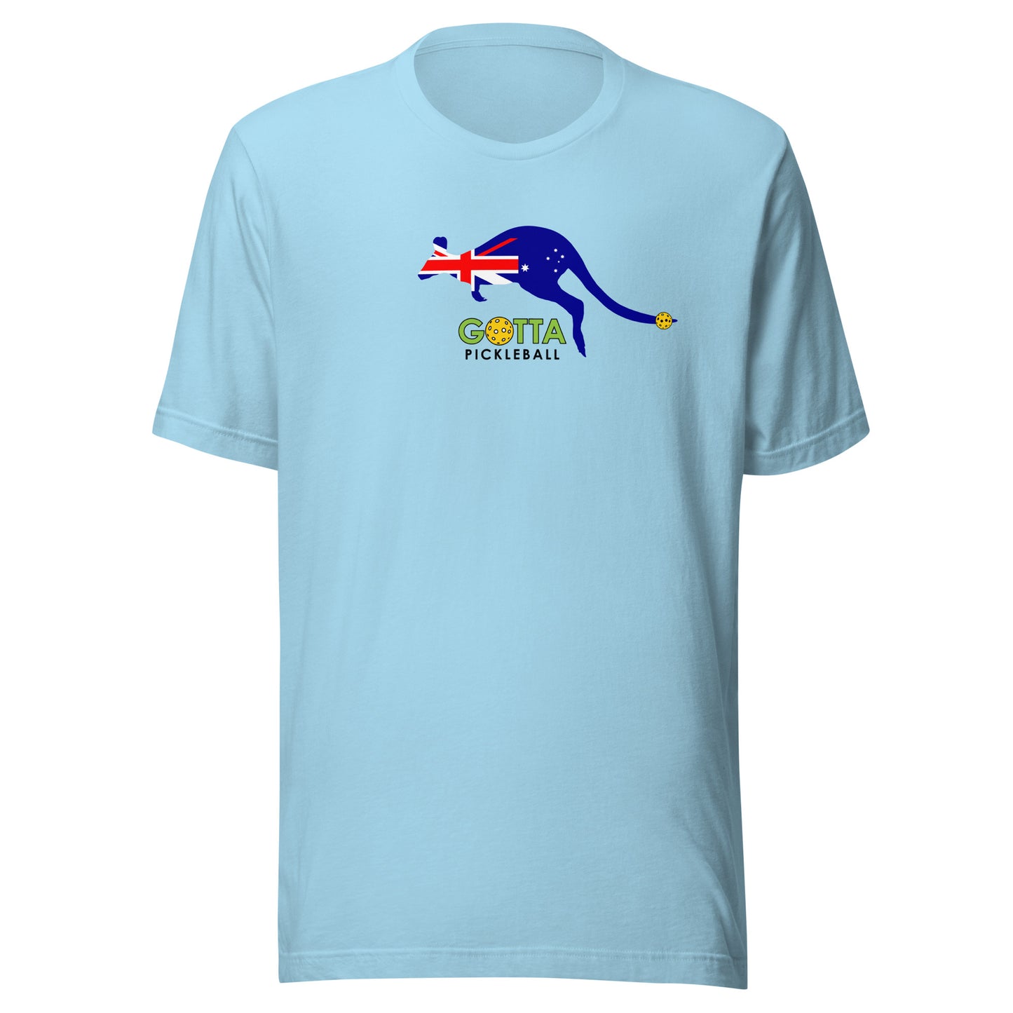 Classic T-Shirt: AUSTRALIA KANGAROO PICKLEBALL (more colors)