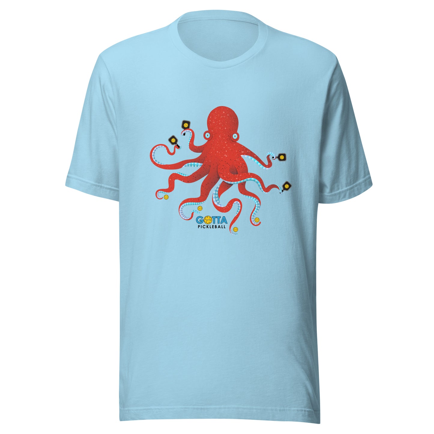 Classic T-Shirt: OCTOPUS PICKLEBALL PADDLES (more colors)