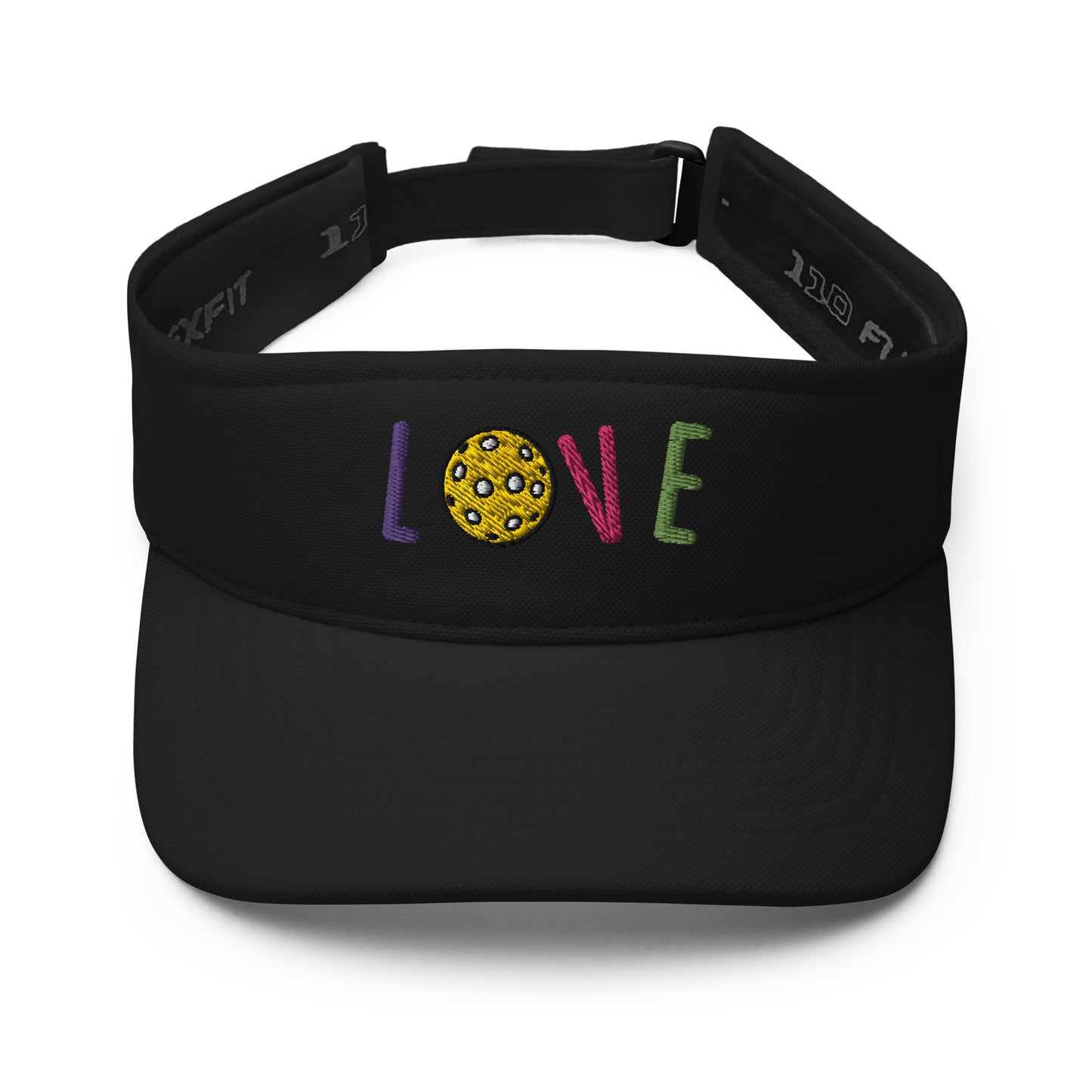 Visor: Embroidered Pickleball Love (more colors)