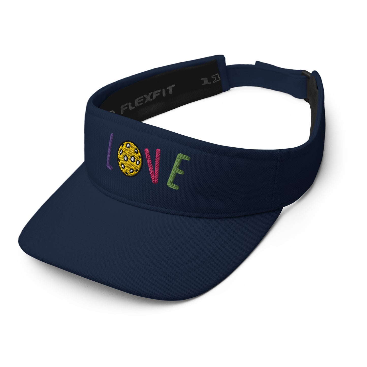 Visor: Embroidered Pickleball Love (more colors)