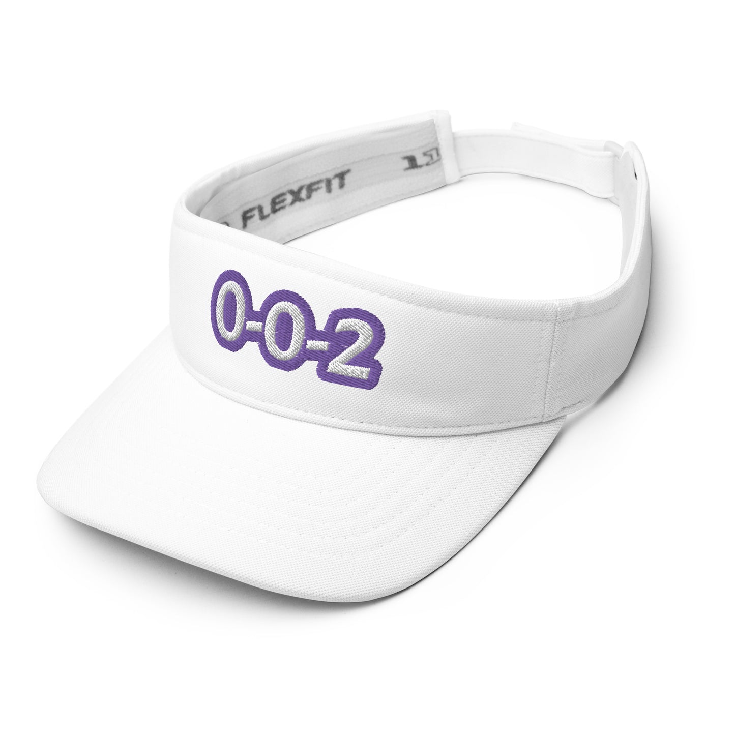 Visor: Embroidered 0-0-2 Purple (more colors)