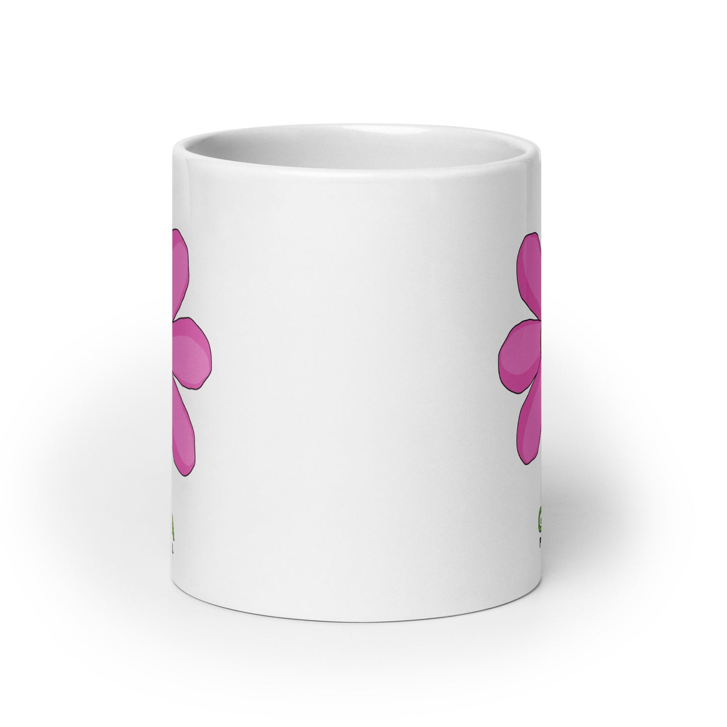 MUG: Flower Power Pink Pickleball (more sizes)