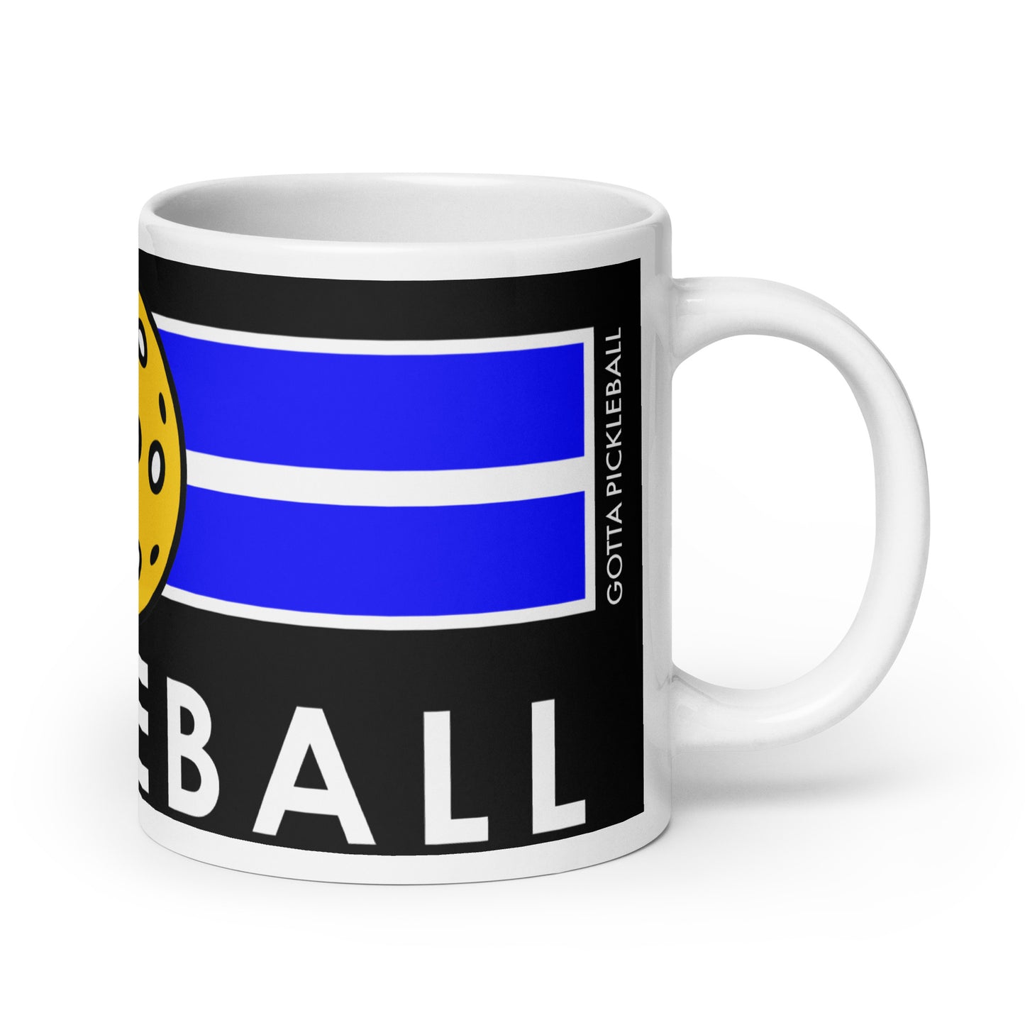 MUG: Blue Court Pickleball (more sizes)
