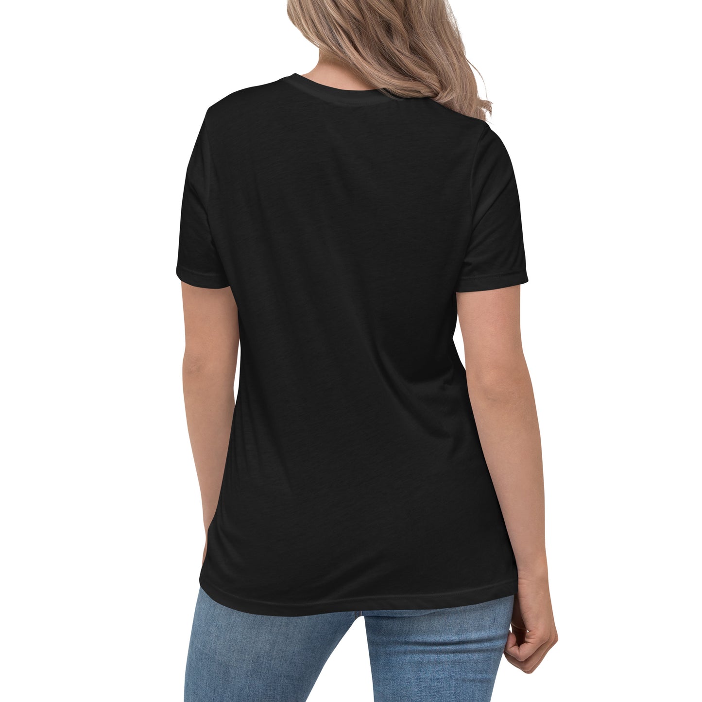 Women's T-Shirt Relaxed: Color Block Green (more colors)