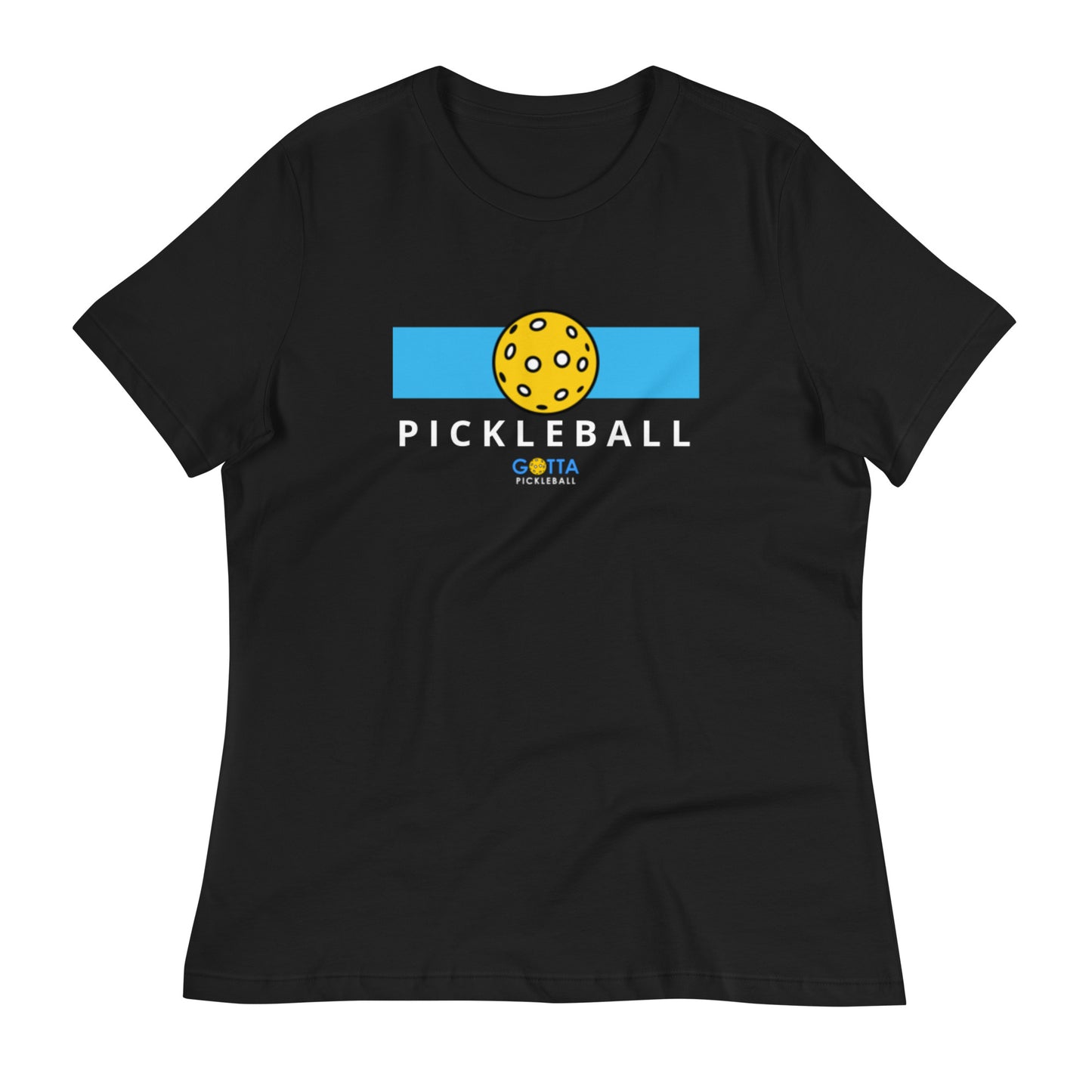 Women's T-Shirt Relaxed: Color Block Blue (more colors)