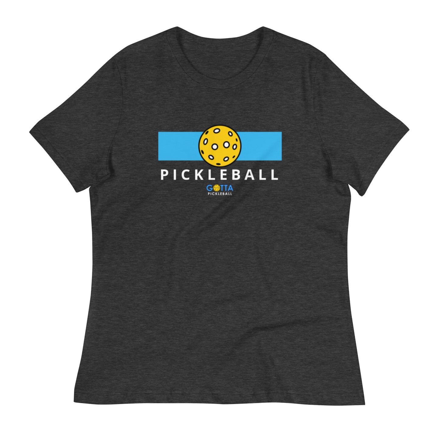 Women's T-Shirt Relaxed: Color Block Blue (more colors)
