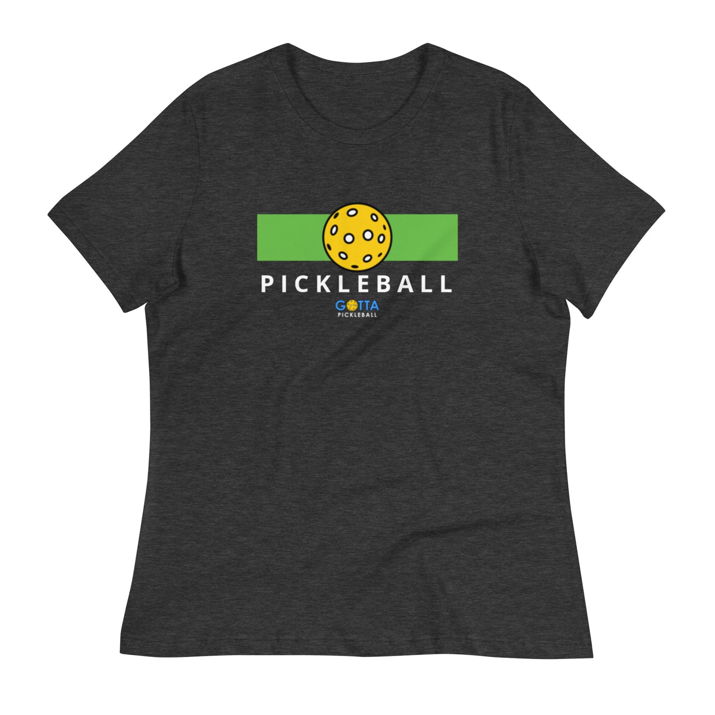 Women's T-Shirt Relaxed: Color Block Green (more colors)