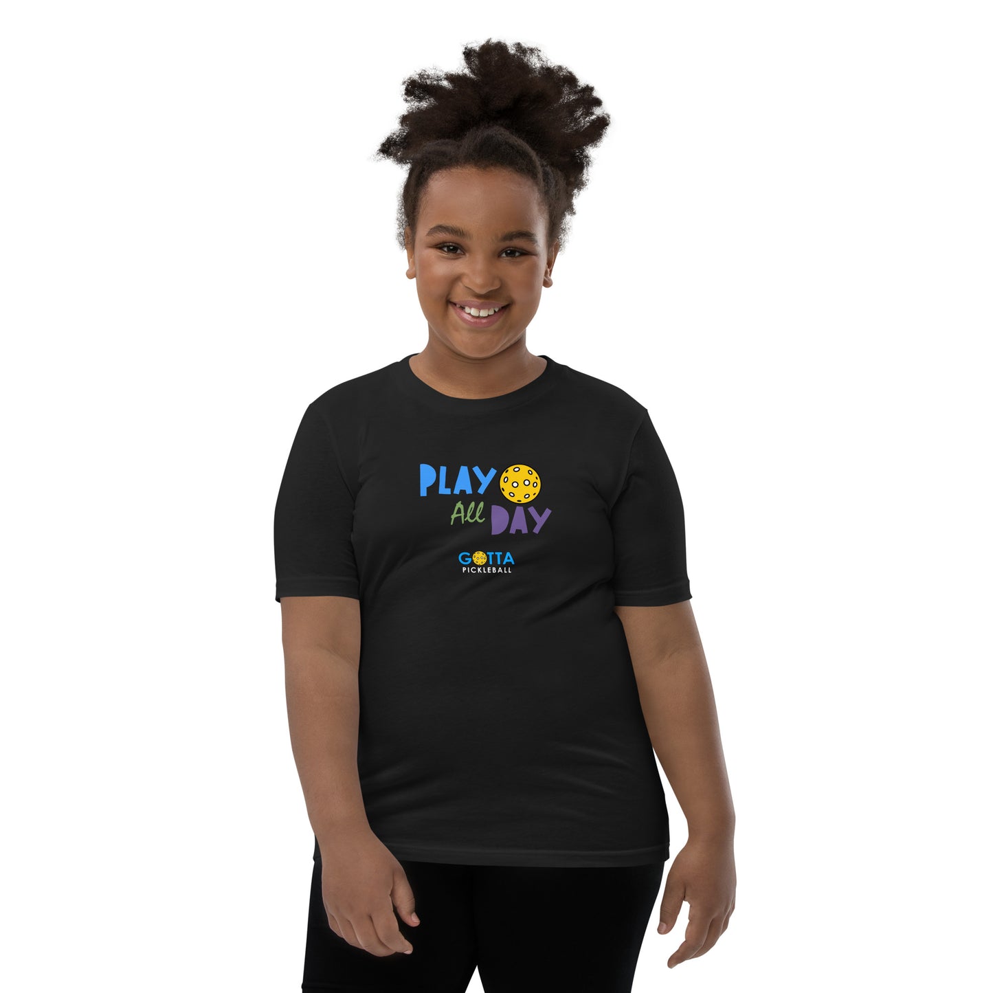 Youth T-Shirt: Play All Day Colors (more colors)