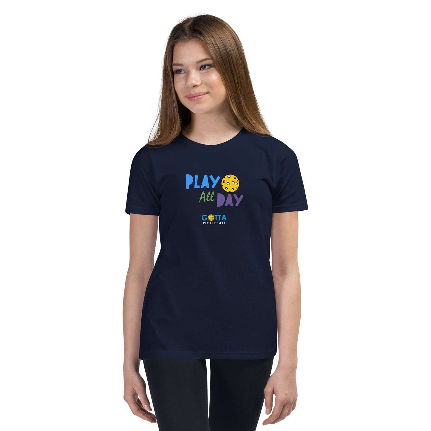 Youth T-Shirt: Play All Day Colors (more colors)