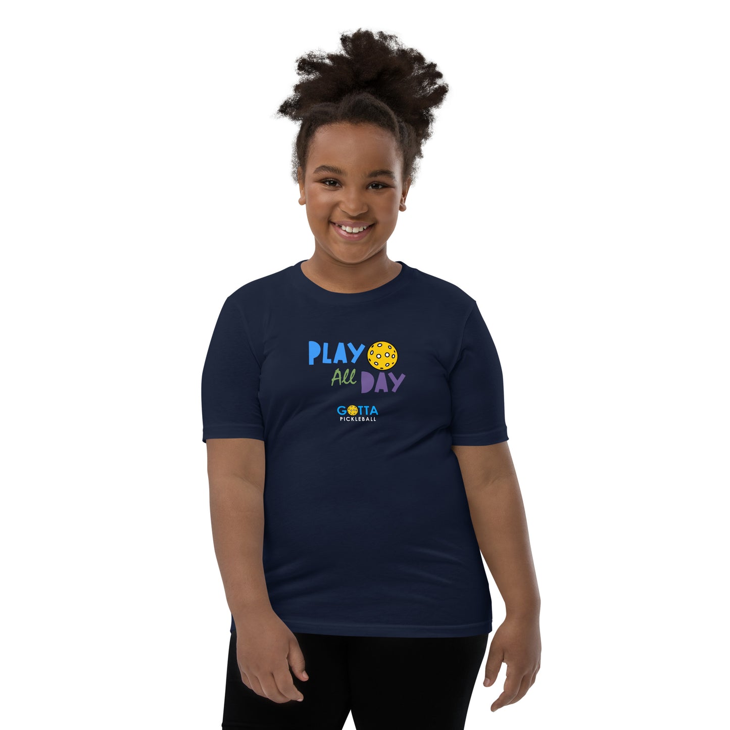 Youth T-Shirt: Play All Day Colors (more colors)