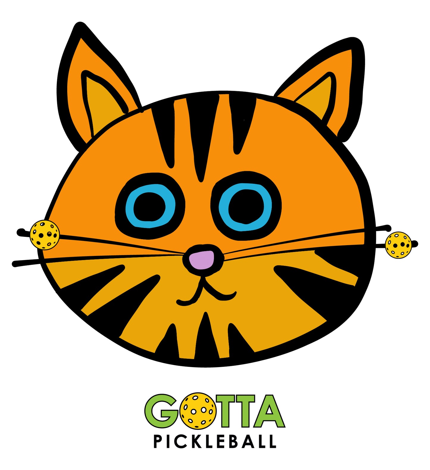 Youth T-Shirt COTTON/POLY: ORANGE CAT (more colors)