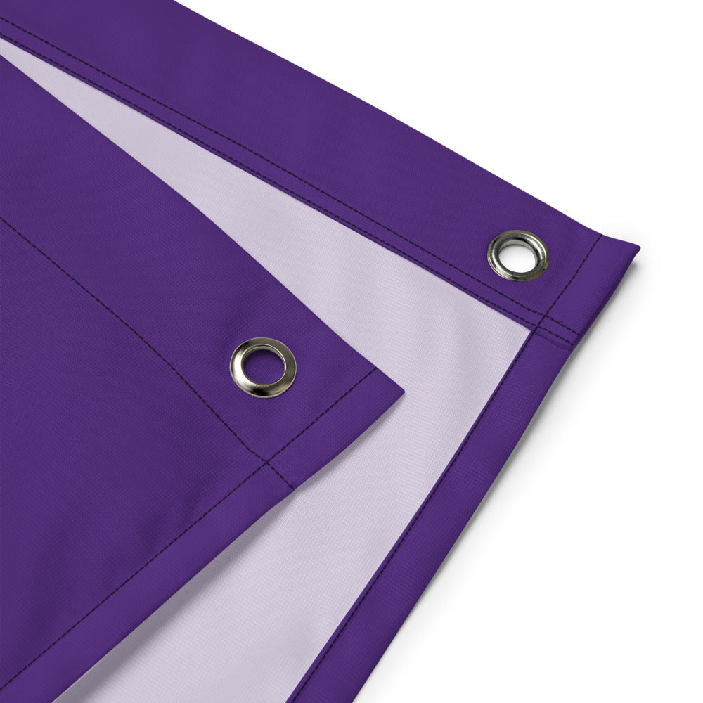 Banner/Flag: PICKLEBALL WITH GOTTA PICKLEBALL LOGO INDIGO DARK PURPLE