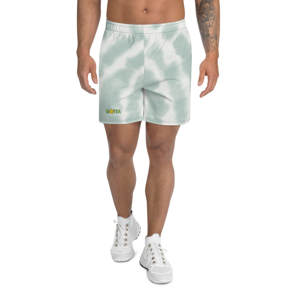 pickleball shorts men's pockets gotta pickleball green tie dye wicking comfortable playing pickleball