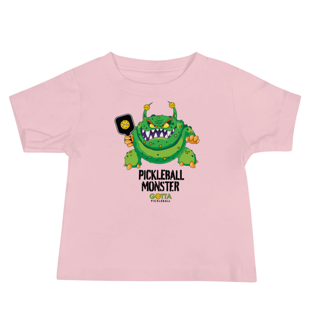 Baby T-Shirt: Pickleball Green Monster (more colors)