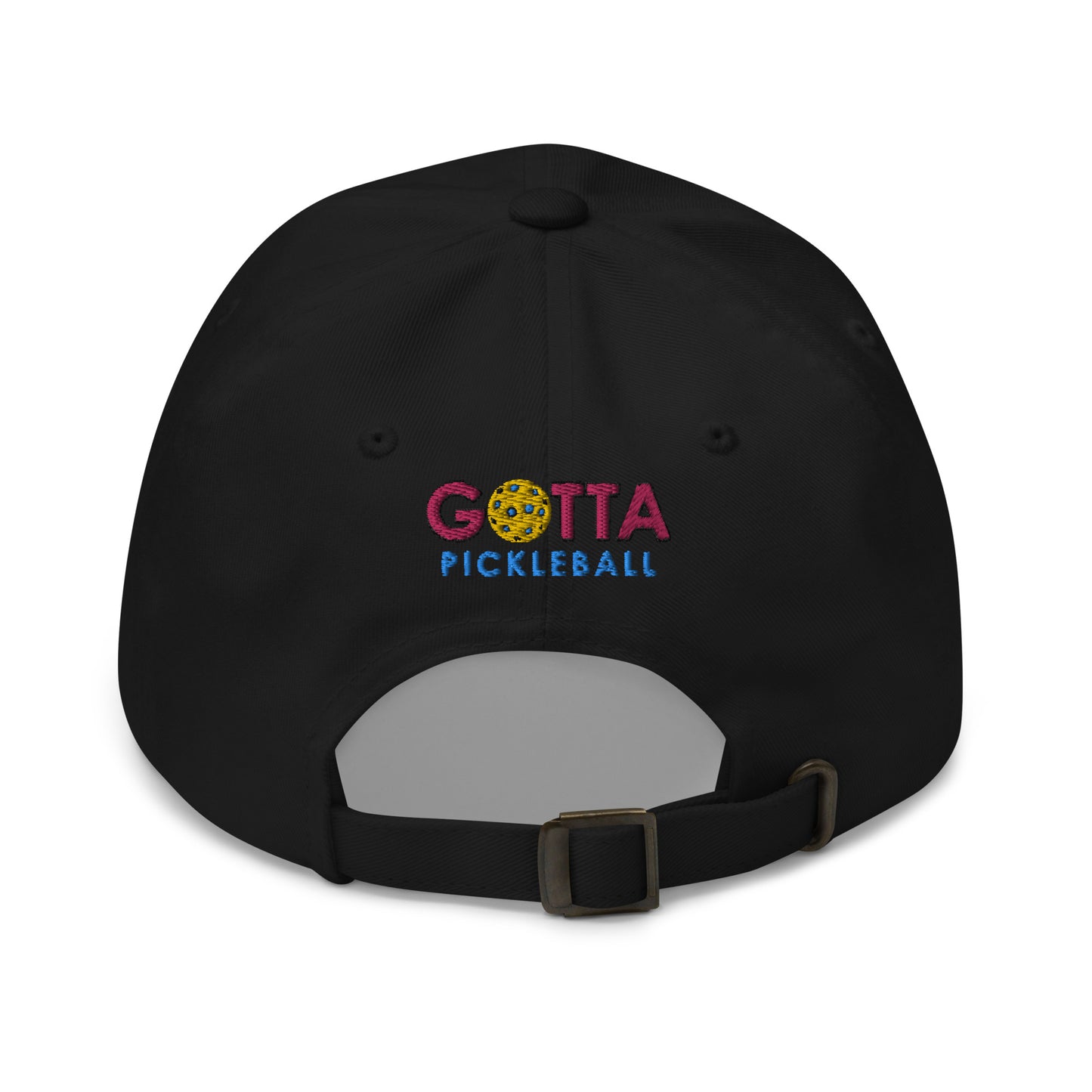 Cotton Twill Classic Cap: Embroidered Hat Pickleball Wild (more colors)