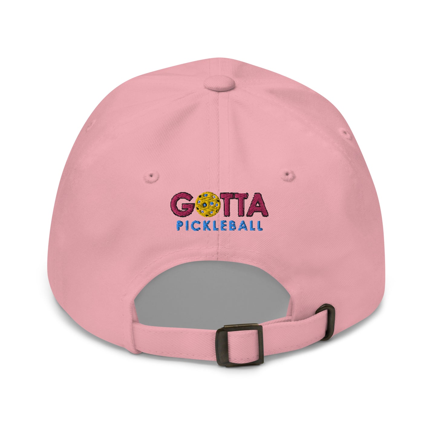 Cotton Twill Classic Cap: Embroidered Hat Pickleball Wild (more colors)