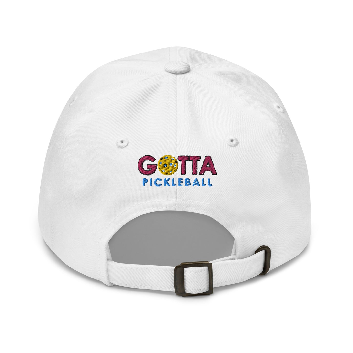 Cotton Twill Classic Cap: Embroidered Hat Pickleball Wild (more colors)