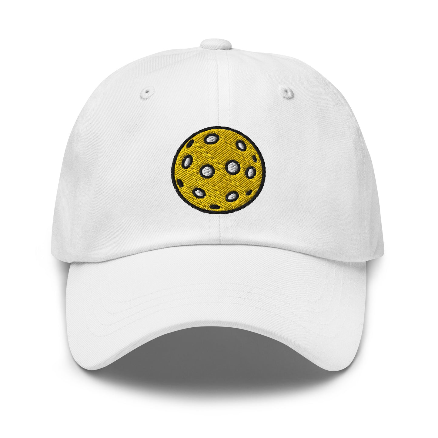 Cotton Twill Classic Cap: Embroidered Hat Pickleball (more colors)