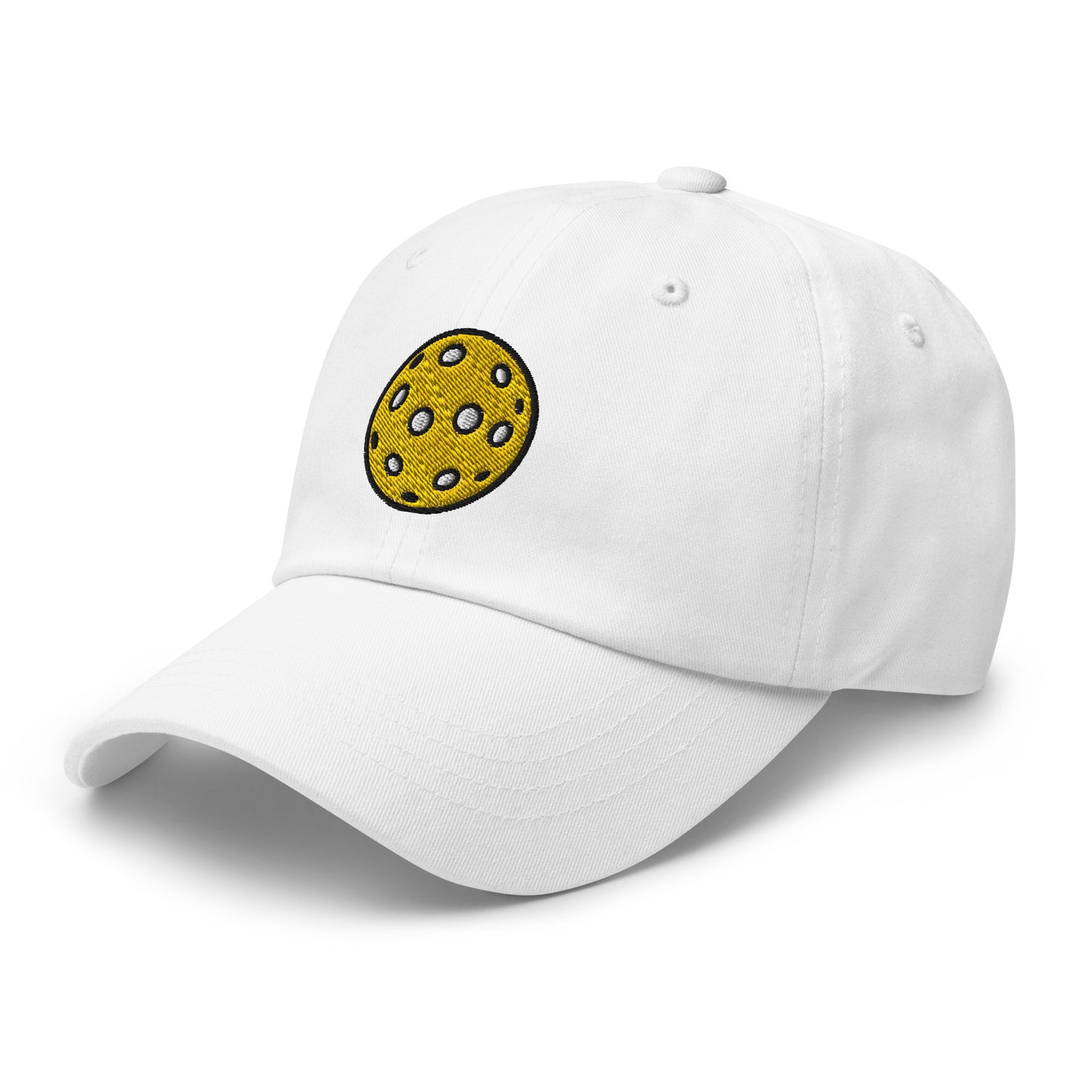 Cotton Twill Classic Cap: Embroidered Hat Pickleball (more colors)