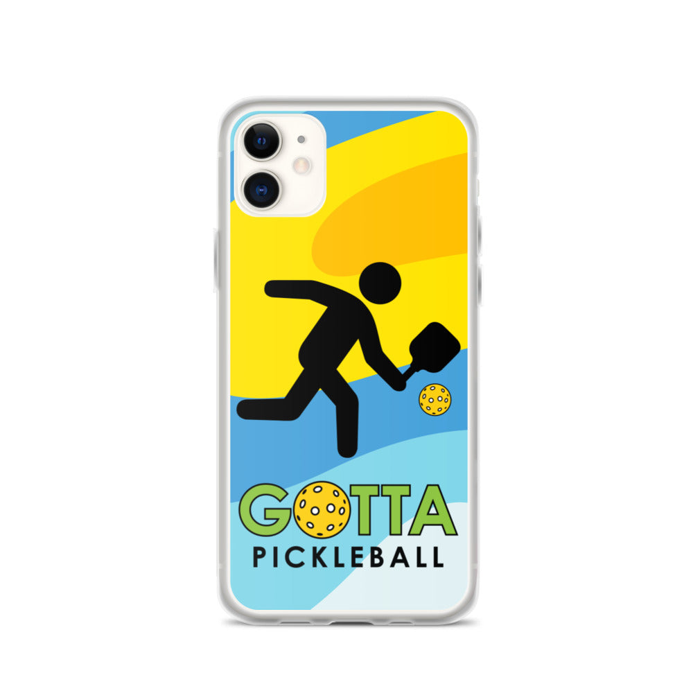 iPhone Case: GOTTA PICKLEBALL WITH OUR MASCOT OZZIE SUMMER VIBES