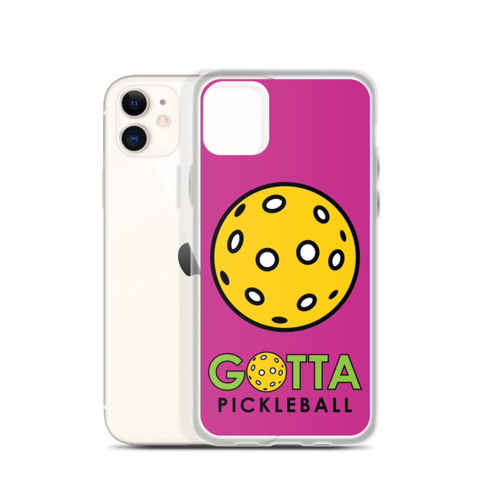 iPhone Case: GOTTA PICKLEBALL MEDIUM RED VIOLET