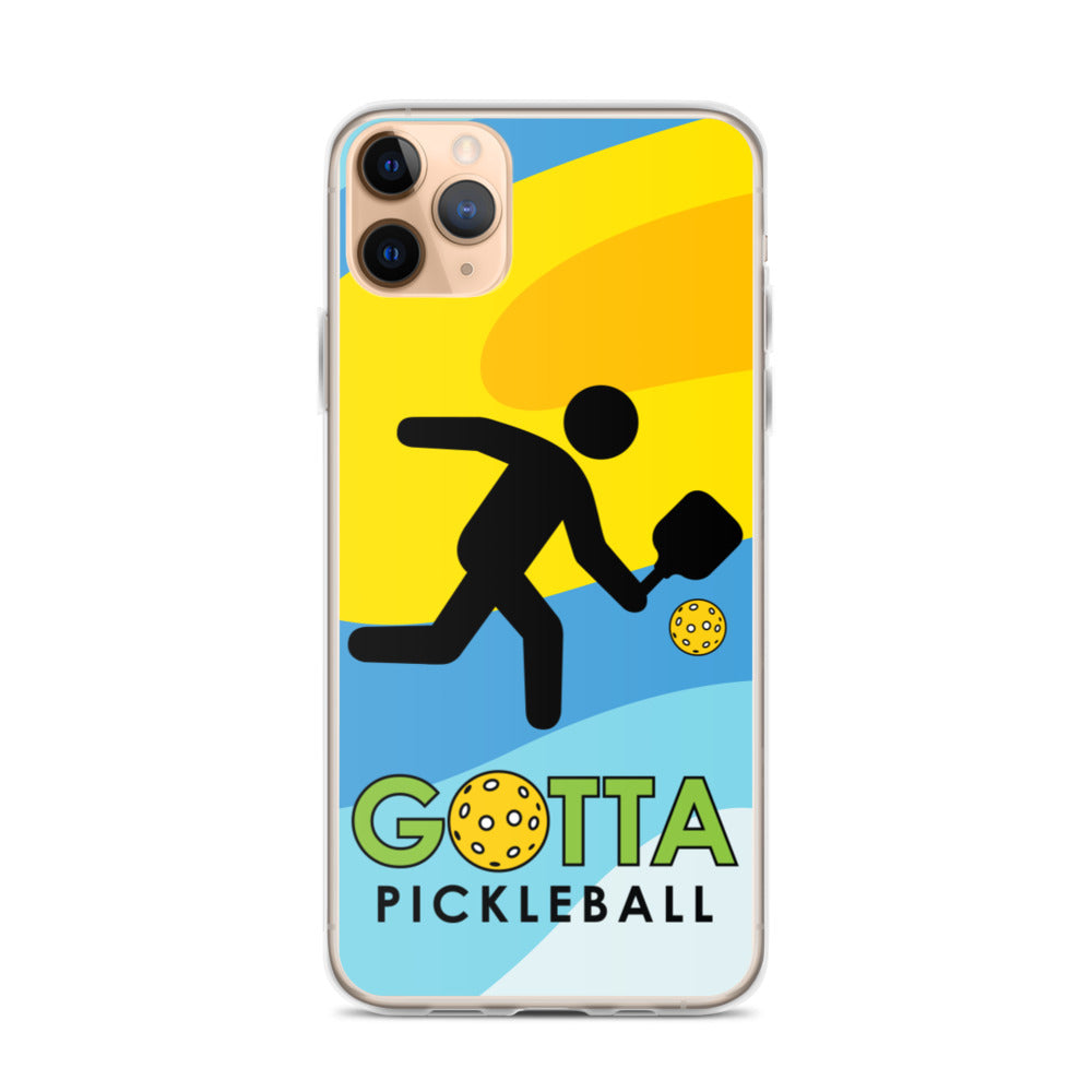 iPhone Case: GOTTA PICKLEBALL WITH OUR MASCOT OZZIE SUMMER VIBES