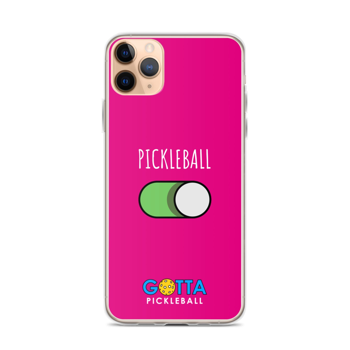 iPhone Case:PICKLEBALL ON: MEDIUM VIOLET