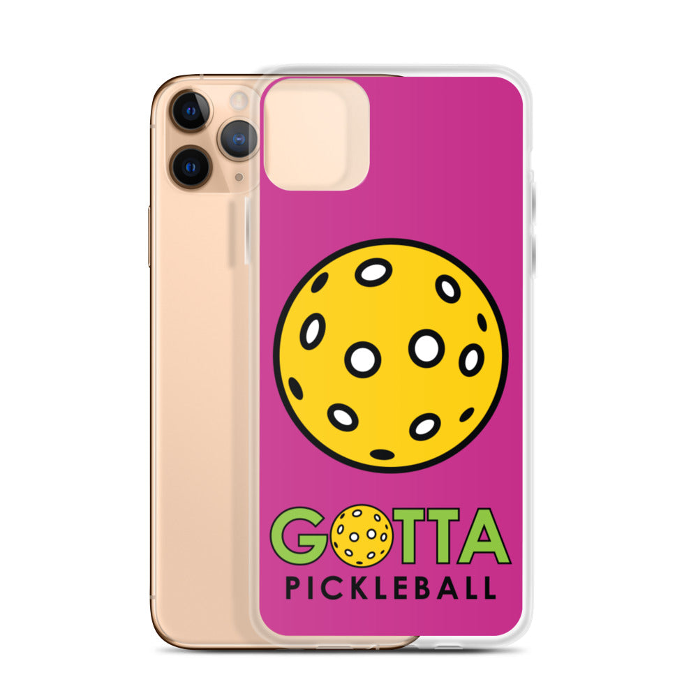iPhone Case: GOTTA PICKLEBALL MEDIUM RED VIOLET